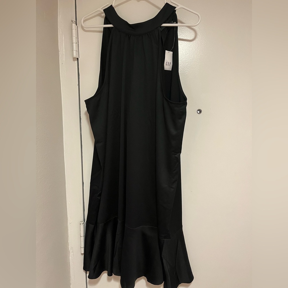 XXL Tieback Halter Mini Dress